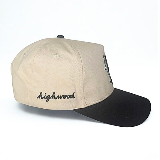 HW Staple Hat - Crème & Black