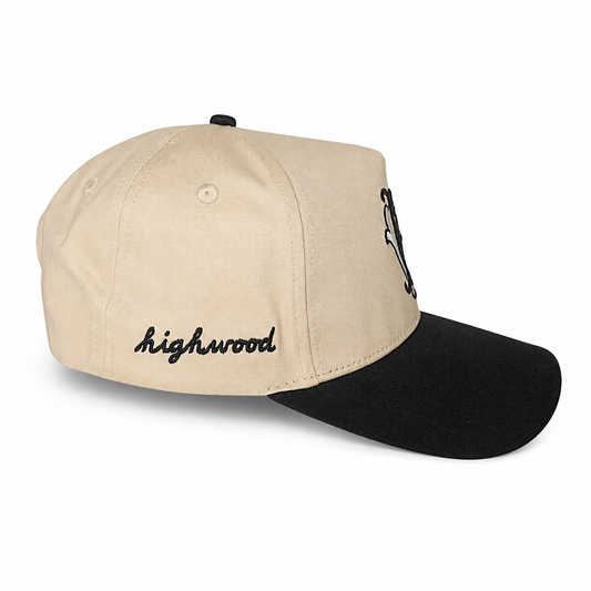 HW Staple Hat - Crème & Black