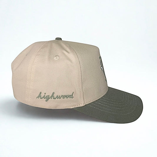 HW Staple Hat - Crème & Olive